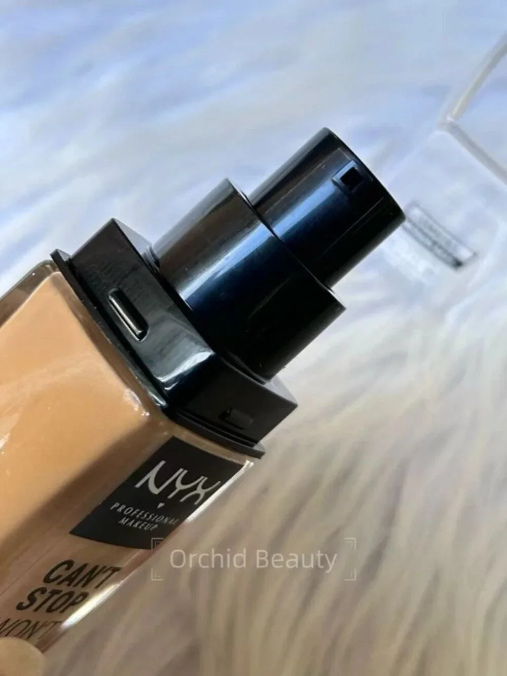 New NYX 24H Full Coverage Matte Foundation~Medium Buff~Full size 30 ml/1 oz